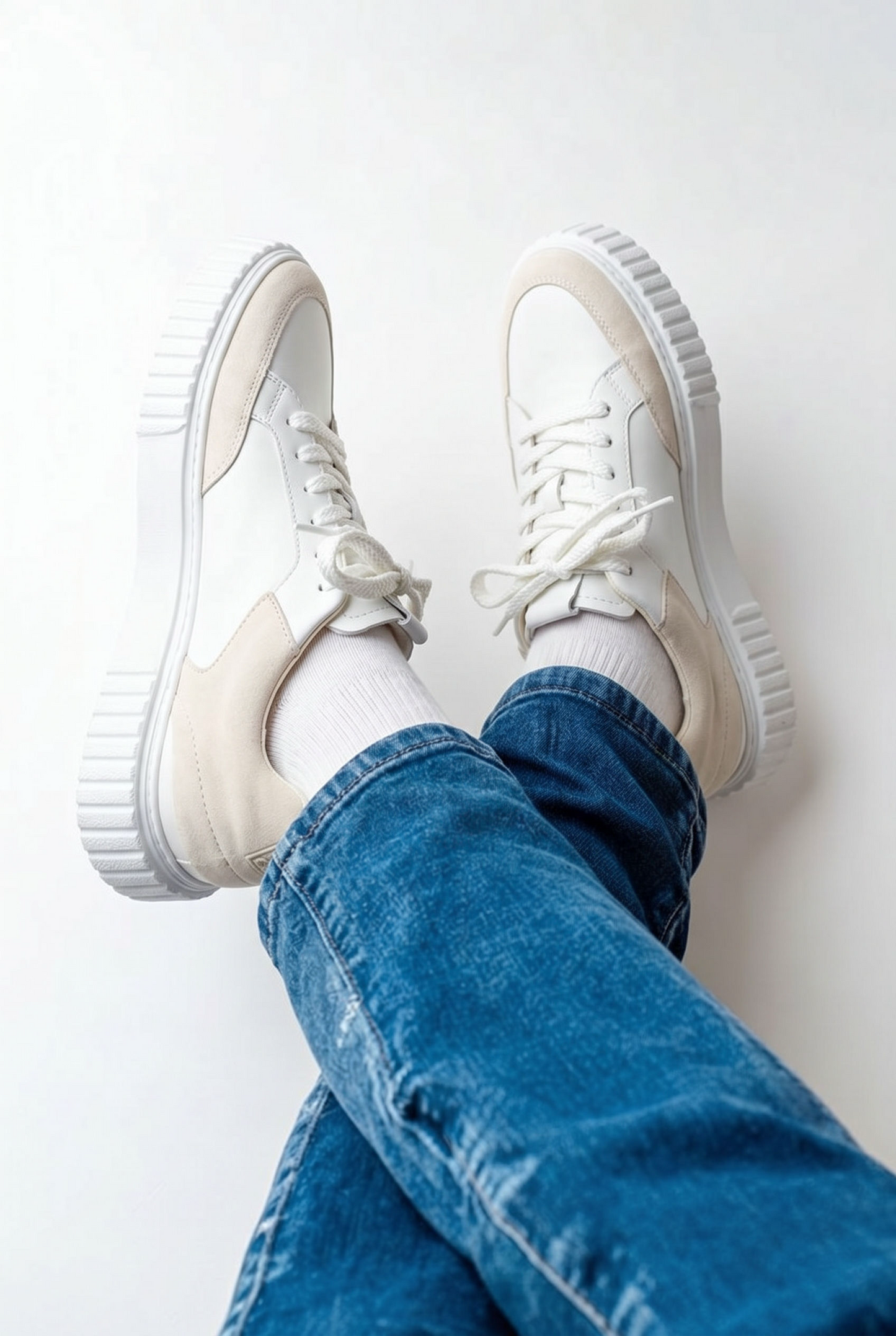 Marc O'Polo Classic White Leather Sneakers EU 42 / UK 8
