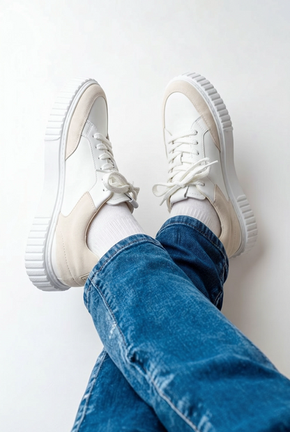 Marc O'Polo Classic White Leather Sneakers EU 42 / UK 8