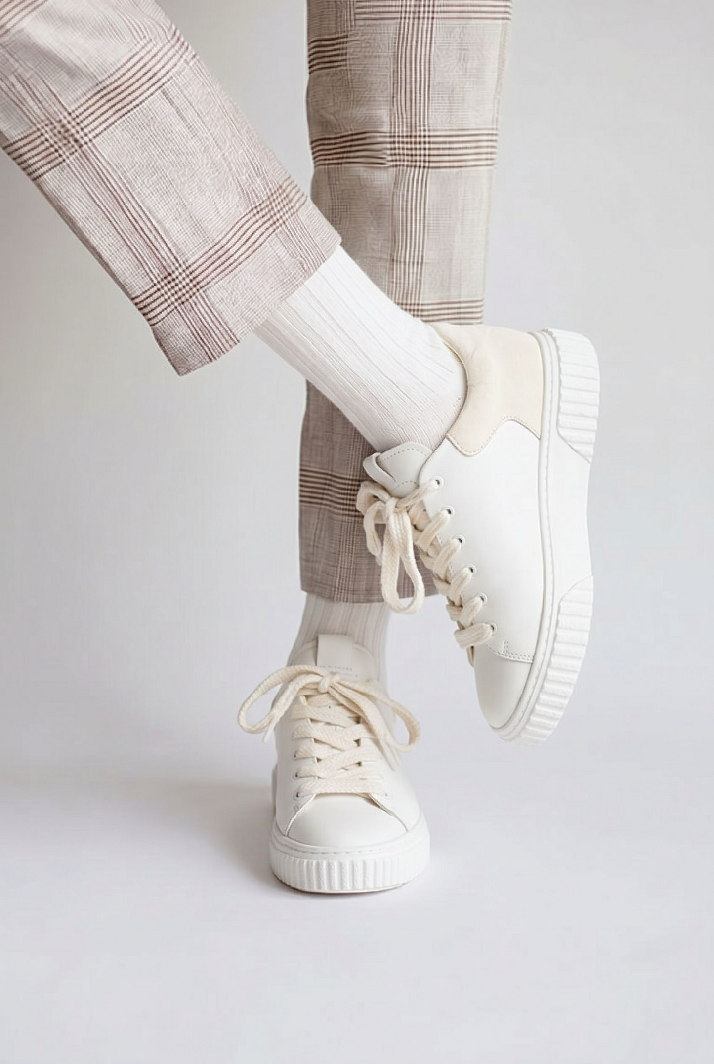 Marc O'Polo Classic White Leather Sneakers EU 42 / UK 8